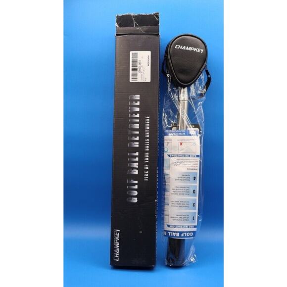CHAMPKEY Two-Sided 12Ft Premium Stainless Steel Telescopic Golf Ball Picker O/B - Picture 1 of 6